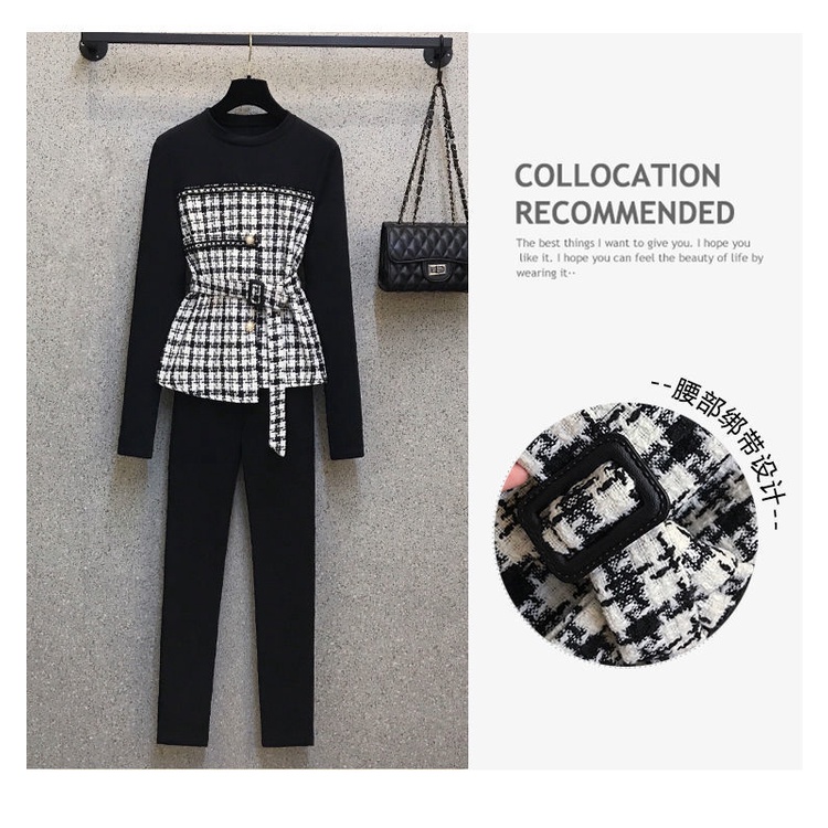 Bộ quần áo có size lớn thời trang xuân thu dành cho nữ (có bán lẻ)