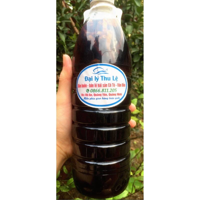 [ĐẶC SẢN] NƯỚC MẮM SÁ SÙNG CÔ TÔ QUẢNG NINH - 1 lít | BigBuy360 - bigbuy360.vn