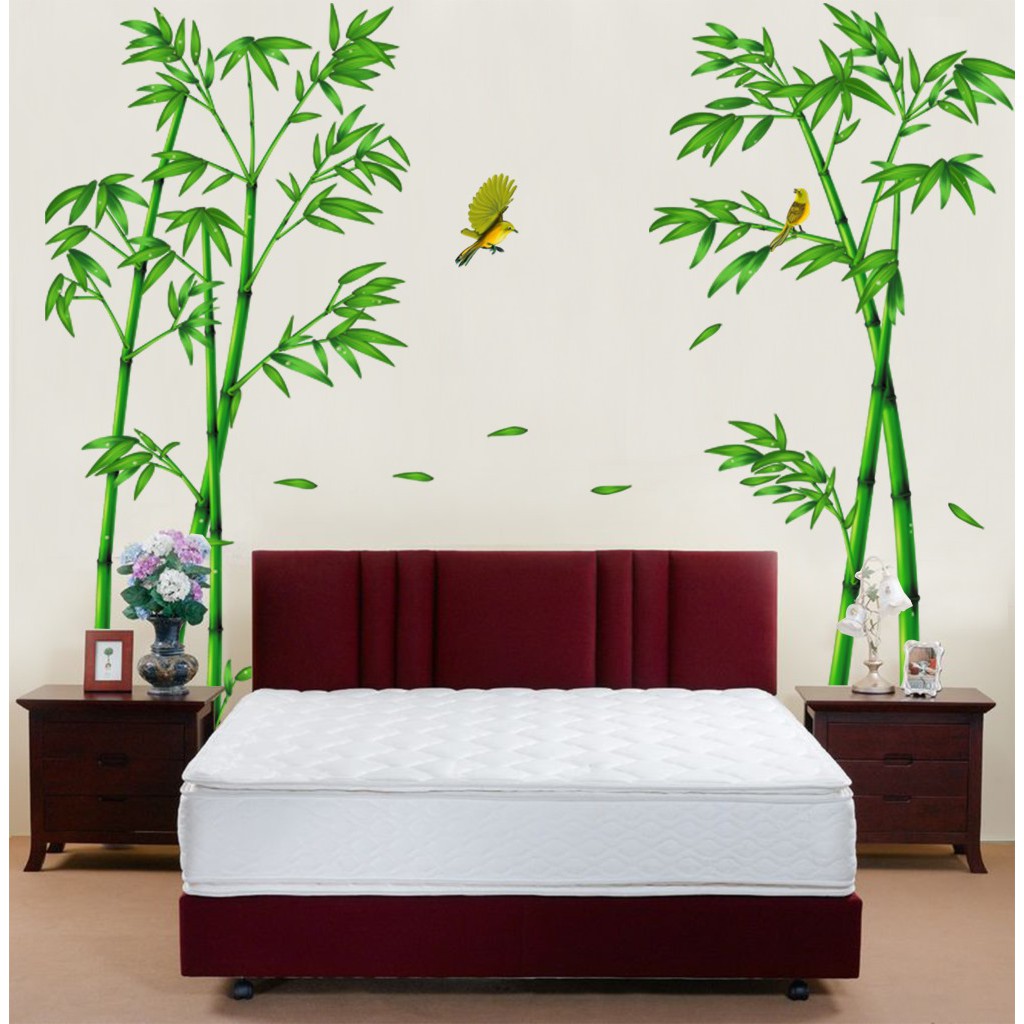 decal dán tường cây trúc