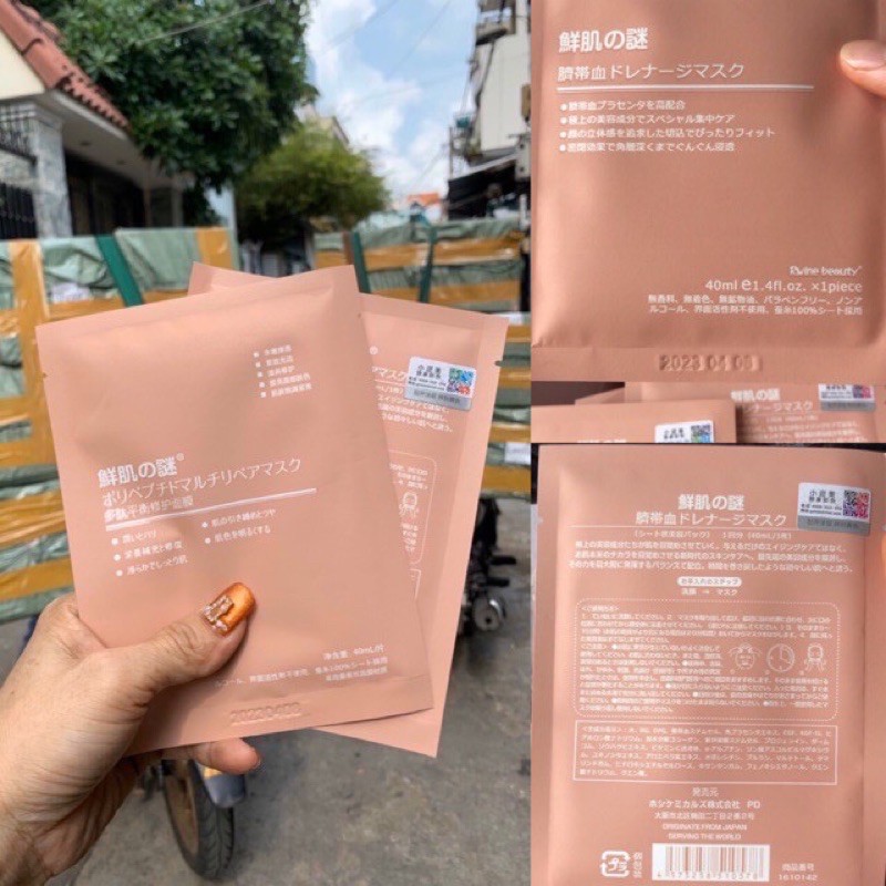 Mặt nạ nhau thai tế bào gốc Rwine Beauty Nhật Bản ( lẻ 1 chiếc) | BigBuy360 - bigbuy360.vn