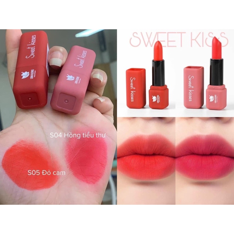 Son Kẹo Linh Hương, son thuần chay chuẩn màu