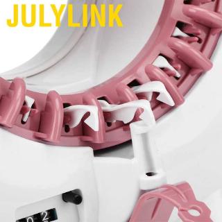 Julylink Children DIY Toy Hand Knitting Machine Woven Scarf Hat Child Sewing Tool Educational