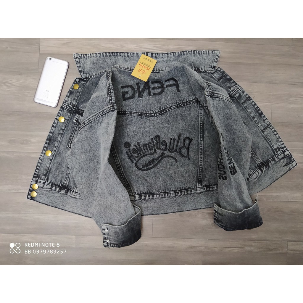 [VIP] Áo khoác jean nữ FAH FENG và style chiếc áo Bà Ba 2021 mới ra size 39-57kg