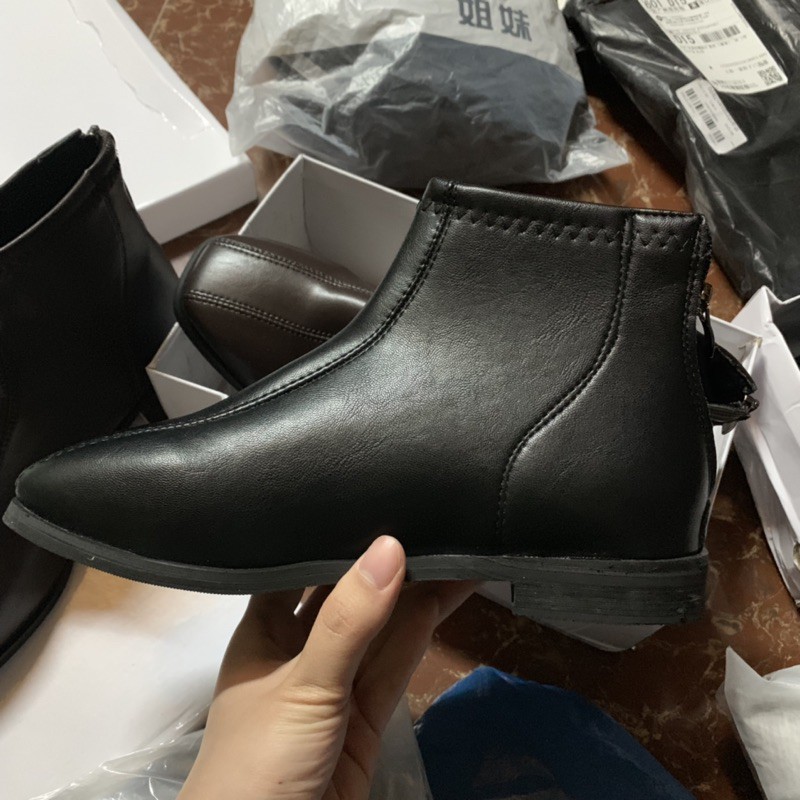 ( sẵn 1 số size) Boot Bệt Da Trơn Hàn Quốc ( Có ảnh thật) | BigBuy360 - bigbuy360.vn