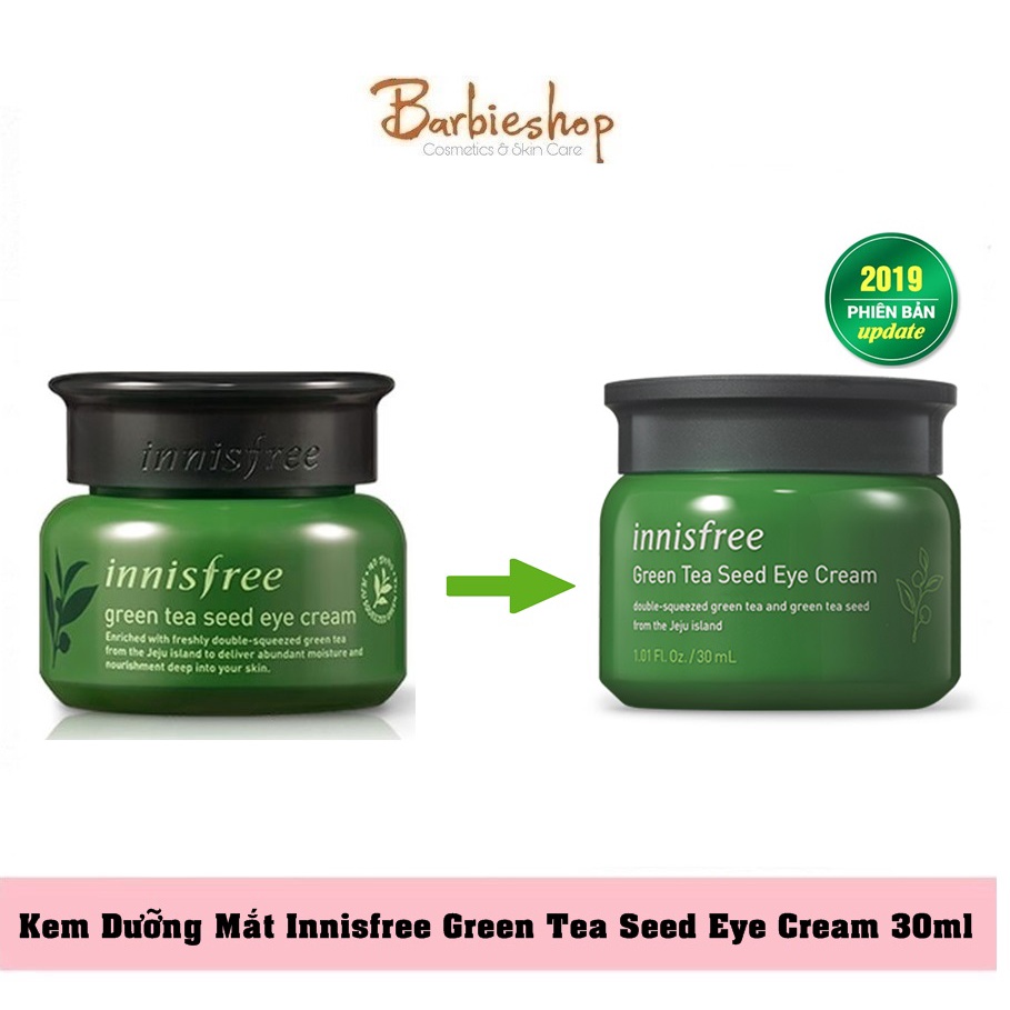 Kem dưỡng mắt innisfree Green Tea Seed Eye Cream 30ml