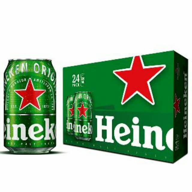 Bia Heineken Việt Nam loại thường 24 lon 330ml