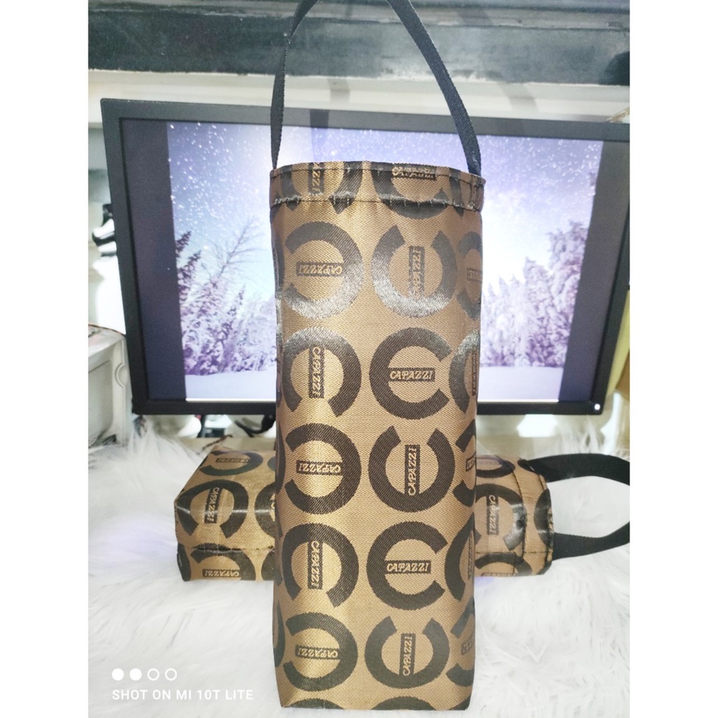 Túi trụ đựng bình giữ nhiệt 1500ml - ngang 10cm x rộng 10cm x cao 28cm