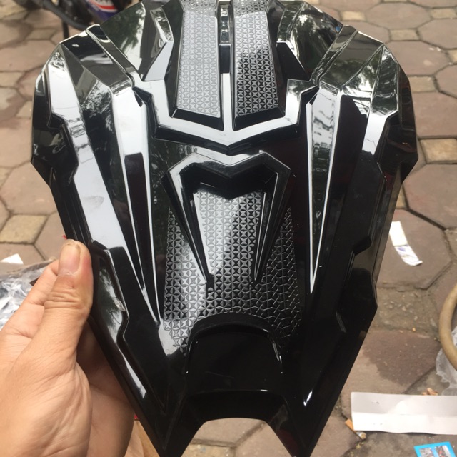 ốp mặt nạ đen bóng air blade 2020