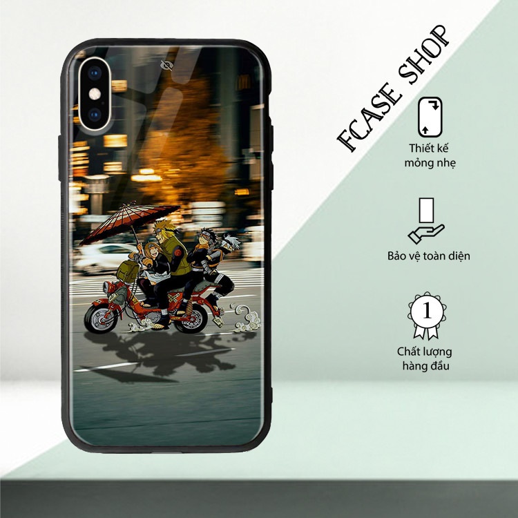 Ốp Chống Bẩn Ip Hình Naruto FCASE Cho Iphone11/11Pro/11ProMax/X/Xr/Xs/XsMax/6/7/8Plus/Se