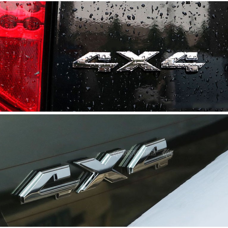 Tem Decal Logo 4x4 Dán Xe ô Tô ( Mẫu 2) MS-109