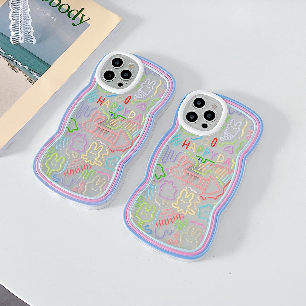 Ốp Điện Thoại Tpu Dẻo Họa Tiết Hoạt Hình Động Vật Dễ Thương Chống Sốc Cho iPhone 11 12 13 pro max xr x xsmax