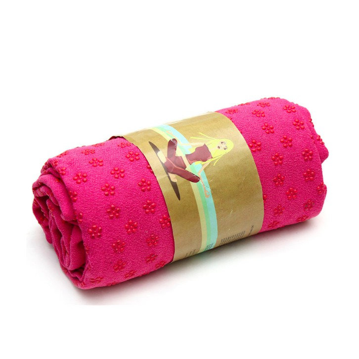 Khăn trải thảm yoga ribobi có kèm túi đựng Sportslink ktt09