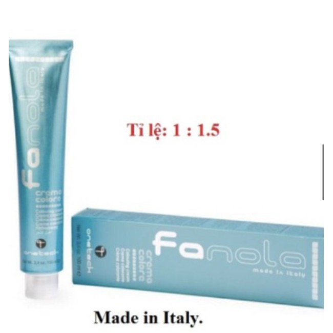 Thuốc nhuộm tóc cao cấp Fanola Color Professional Italy 100ml
