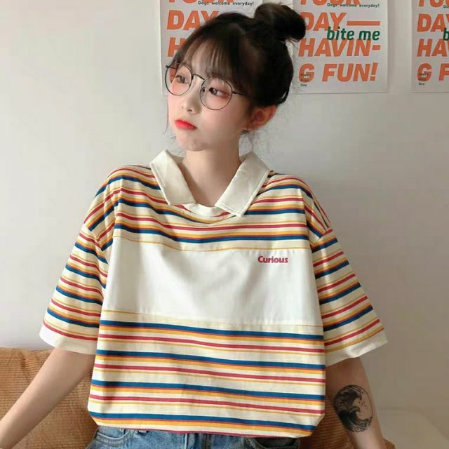 Áo polo ulzzang(có sẵn)