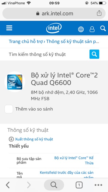 CPU Q6600 -Quad Core(socket 775) | BigBuy360 - bigbuy360.vn