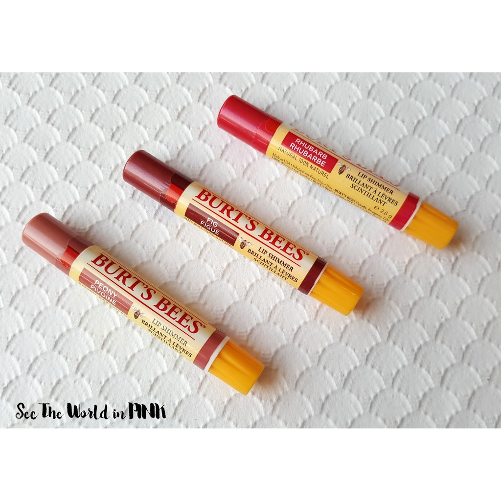 Son dưỡng có màu Burt's Bees Lip Shimmer