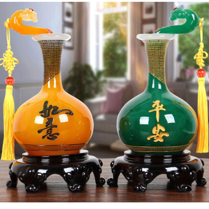 Bình Hoa Hút Tài Lộc Bình An Như Ý