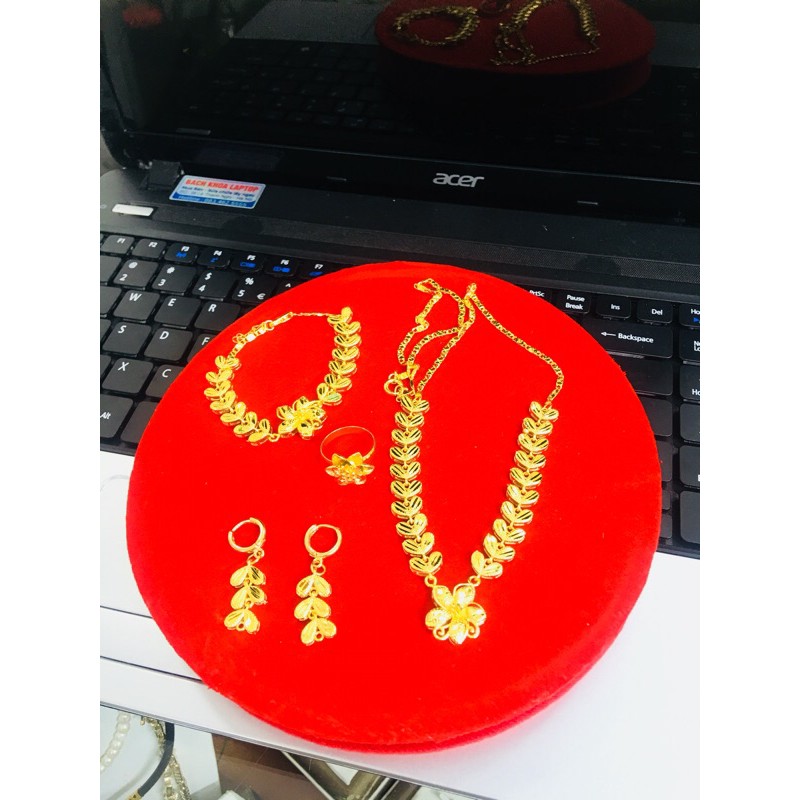 Bộ trang sức nữ đồng non đồ cưới | BigBuy360 - bigbuy360.vn
