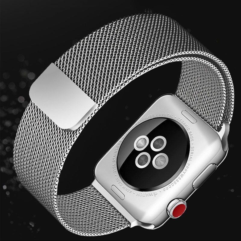 Apple Watch Stainless Steel Strap Breathable Disassemble Waterproof For Iwatch Band Series 6