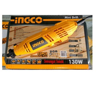 3.2mm bộ máy khoan, mài mini 130w ingco mg1308