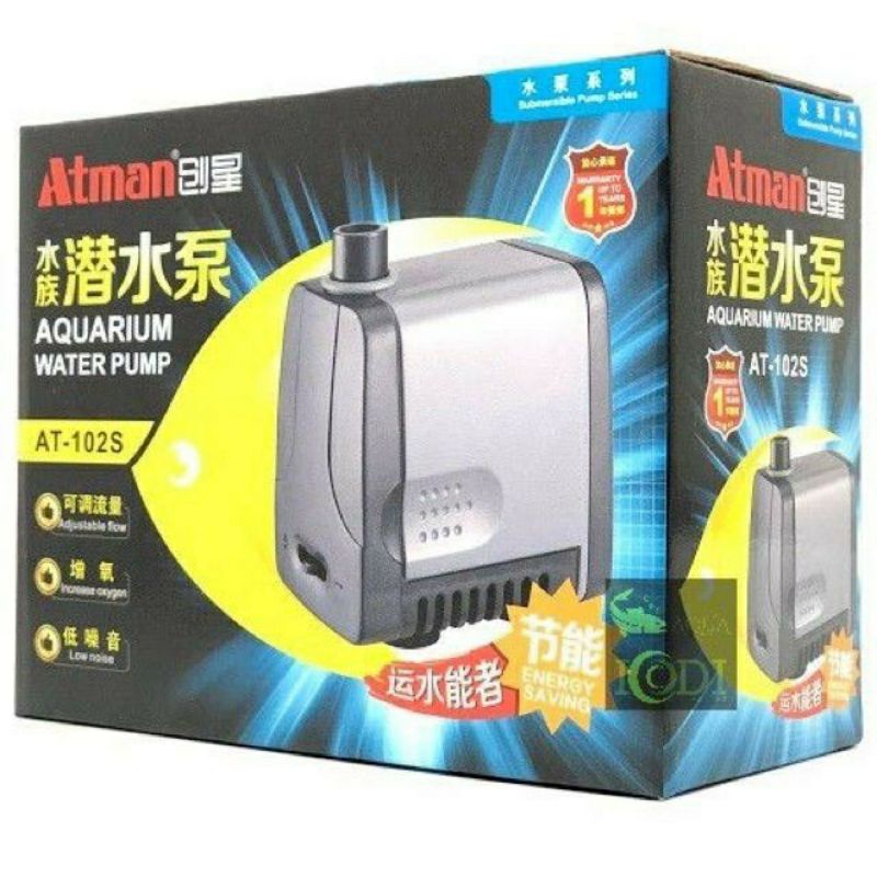 Máy Bơm Lọc Nước Hồ Cá Cảnh Tiết Kiệm Điện At Man 105s; 106s- Milo Guppy
