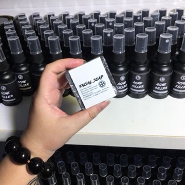 FACIAL SOAP D69S - bánh xà bông than tre giảm mụn, mờ thâm, giảm viêm nang lông dành cho mặt và bod | BigBuy360 - bigbuy360.vn