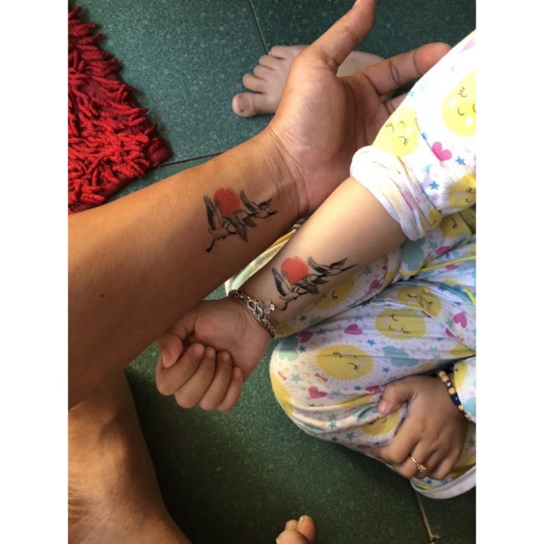 Set ,bộ,gói 30 miếng dán hình xăm nước tatoo xăm tạm thời 15 ngày mini tattoo đẹp lạ