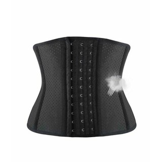 (RẺ VÔ ĐỊCH) Đai nịt bụng latex thông hơi, đai latex loại ngắn 25cm