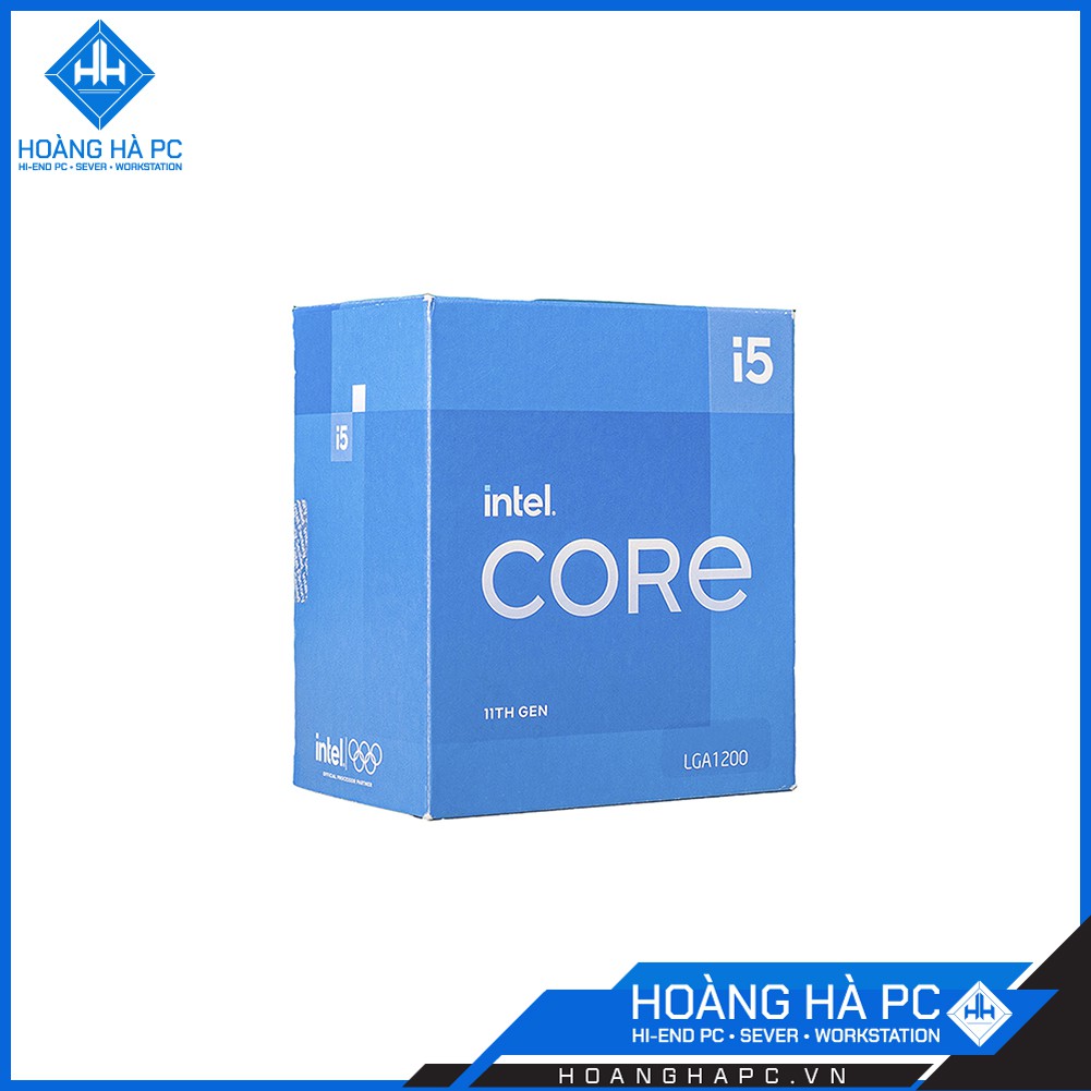 Chíp vi xử lý INTEL Core  I5 11400 (2.60GHz Turbo Up To 4.40GHz, 6 Nhân 12 Luồng,12MB Cache, Rocket Lake)