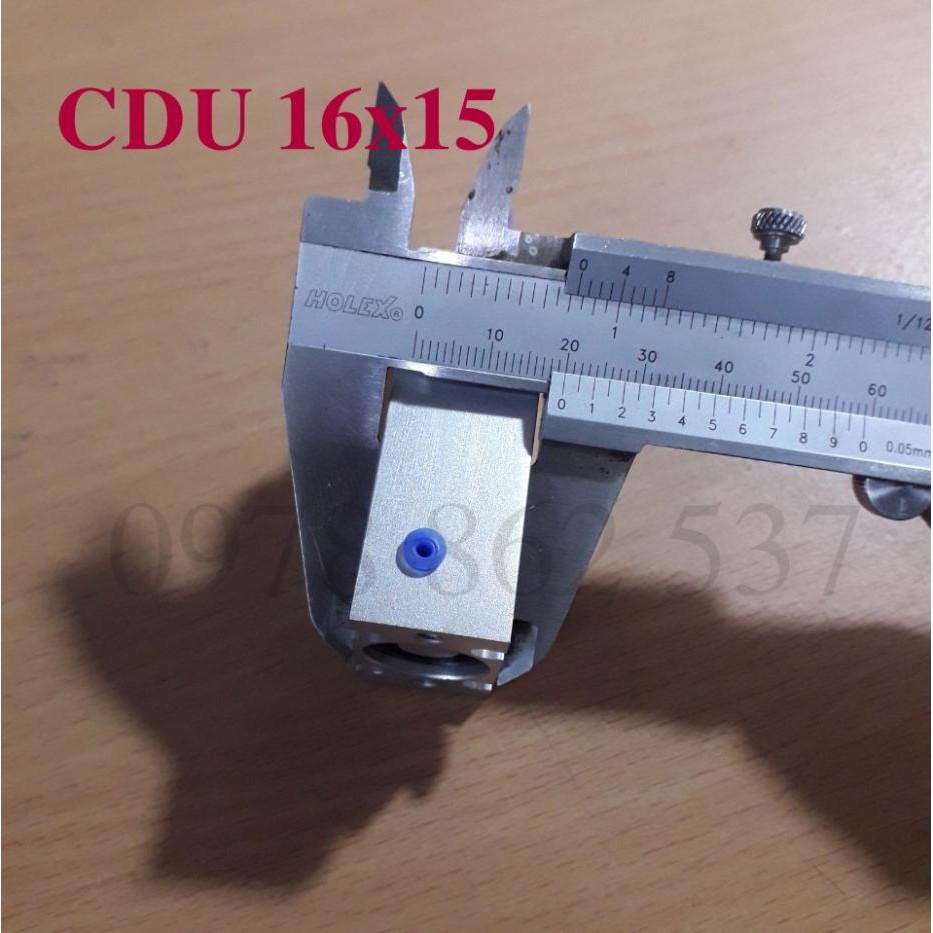 Xi lanh khí nén mini CDU 16x15