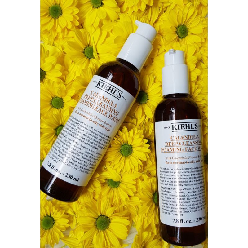 Sữa rửa mặt Kiehls hoa cúc
