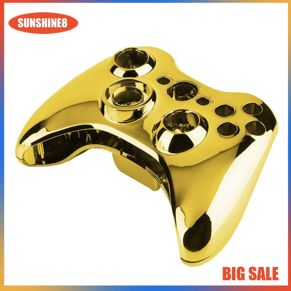 【SUN】Wireless Controller Shell Case Bumper Thumbsticks Buttons Game for Xbox 360