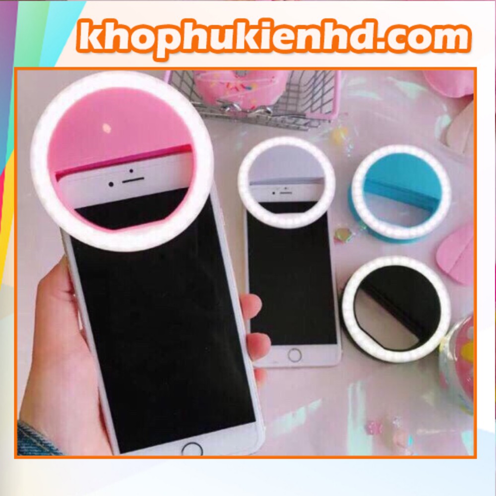 Đèn Led Hỗ Trợ Chụp Ảnh Selfie Cho Điện Thoại Iphone Android