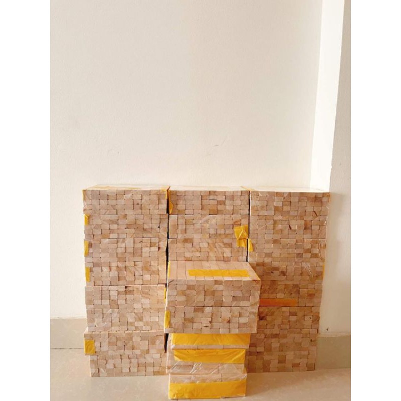 Giá Hủy Diệt 1K - 1 THANH GỖ THÔNG DECOR TẶNG KÈM GIẤY GIÁP 3cm x 9cm