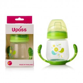 [Chính Hãng] - Cốc tập uống nước Upass Thái Lan đầu silicon mềm - bình tập uống cho bé 6 tháng tuổi