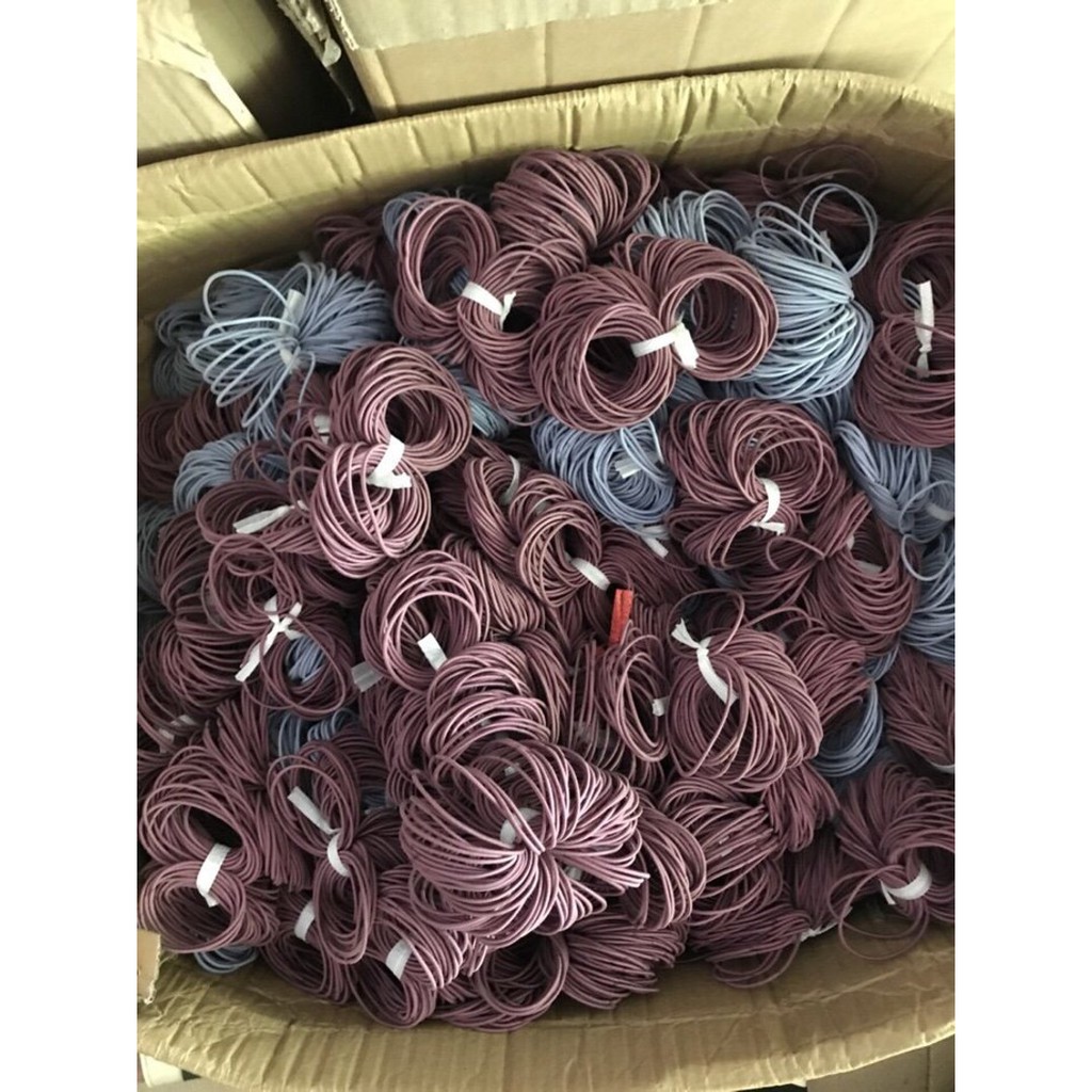 TÚI 100 DÂY BUỘC TOC NHIỀU MÀU