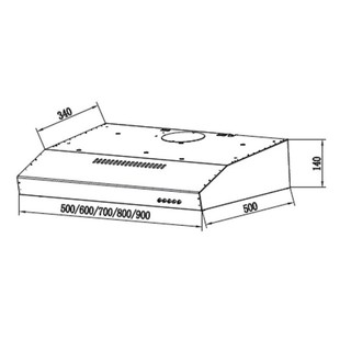 Máy hút mùi Eurosun EH-70C18V