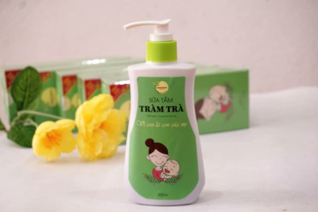 [Mua 2 tặng 1] Sữa tắm tràm trà cho bé GREENBON