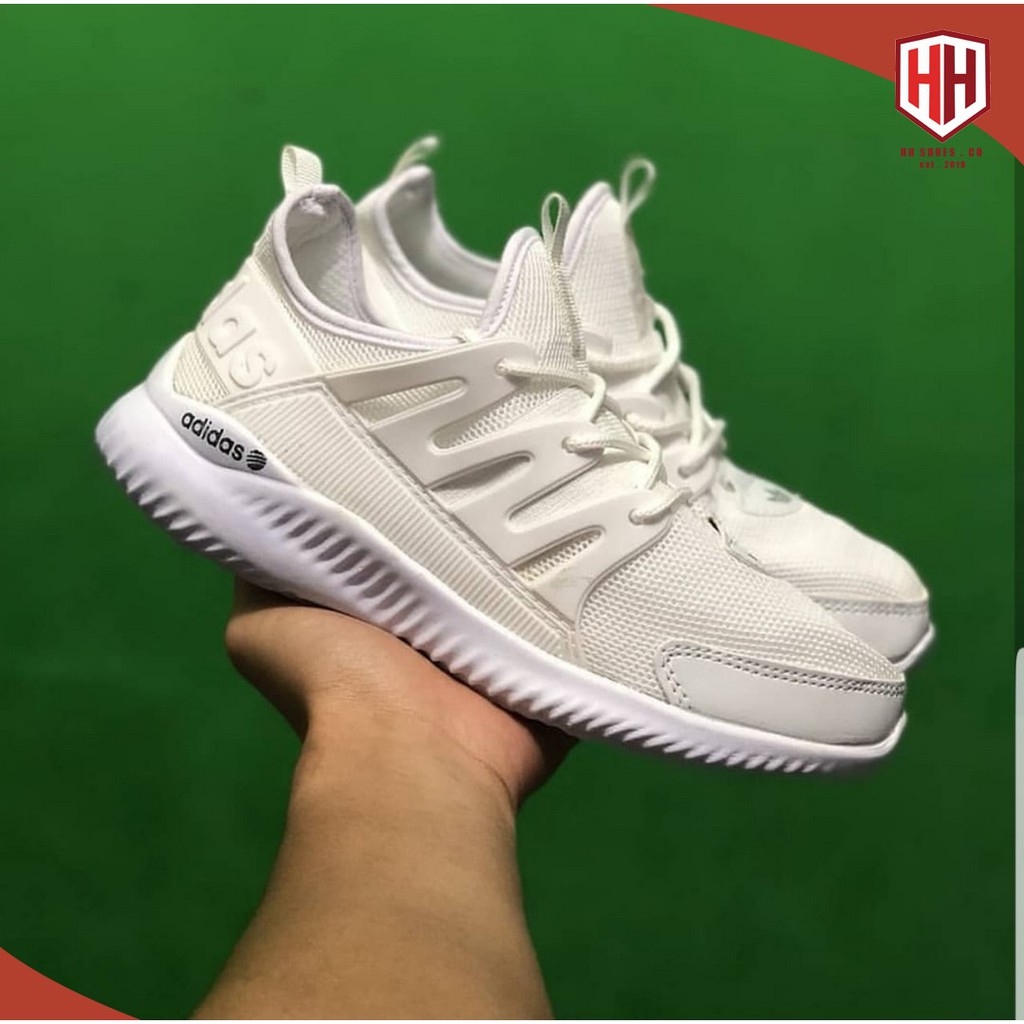 Giày Thể Thao Adidas Tubular Radial / White / Trắng Plyp2071 Cho Nam Và Nữ