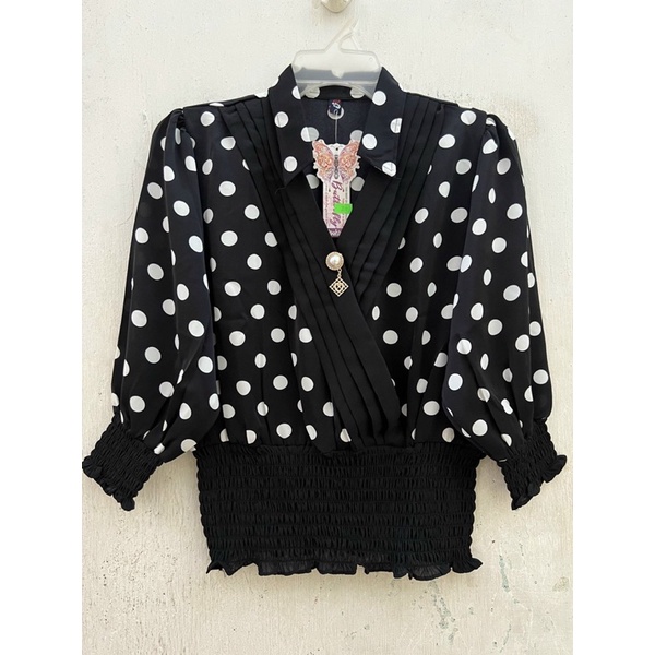 Áo sơ mi nữ bo lai dấu bụng