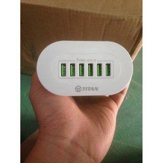 Ổ Cắm Đa Năng TITAN 6 Cổng USB CD02