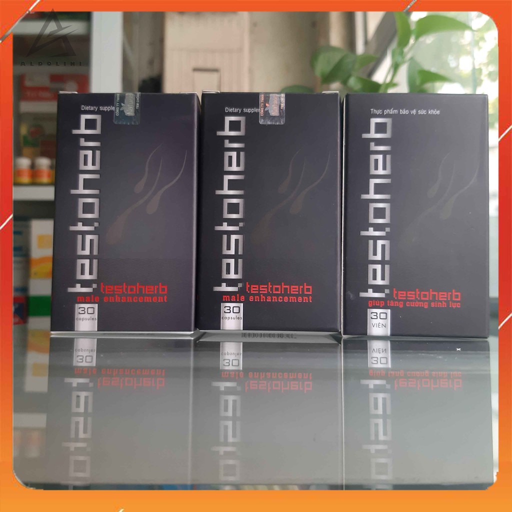 VIÊN SINH LÝ TESTOHERB - Khơi Dậy Bản Lĩnh Phái Mạnh Lâm Trận Đắm Say Cho Cuộc Vui Đê Mê - CHÍNH HÃNG HỘP 30V [CHE TÊN] | BigBuy360 - bigbuy360.vn