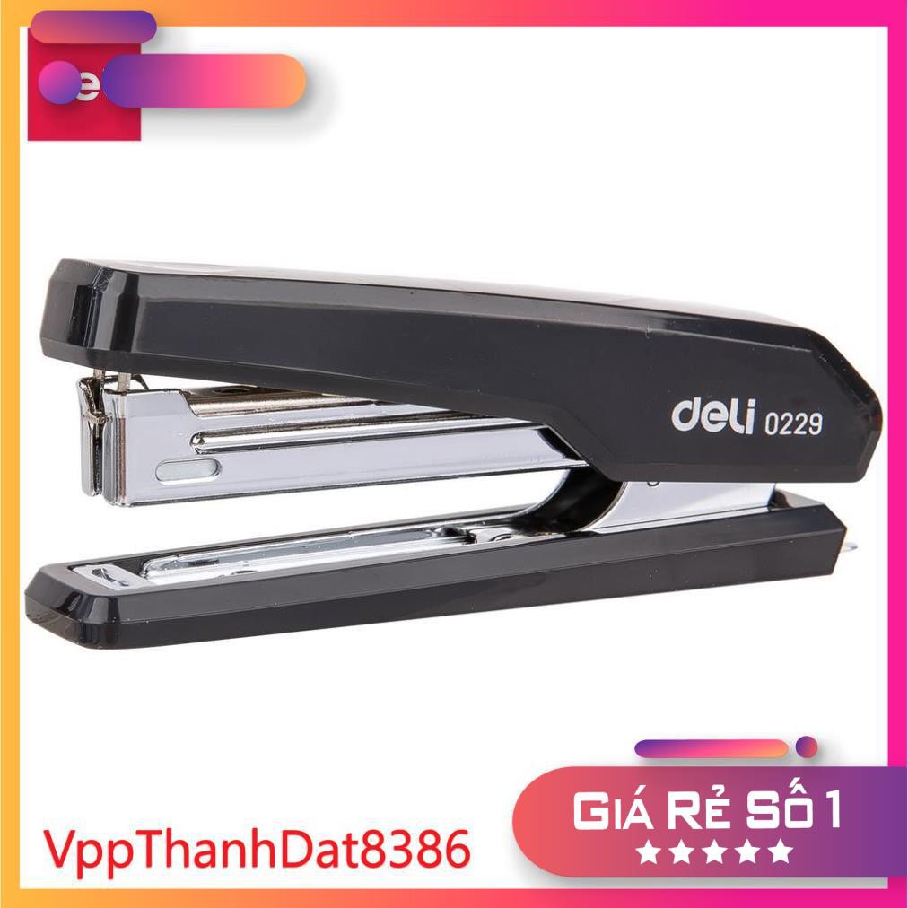 (Sale)  Dập ghim Deli , 15 trang E0229 hàng chính hãng