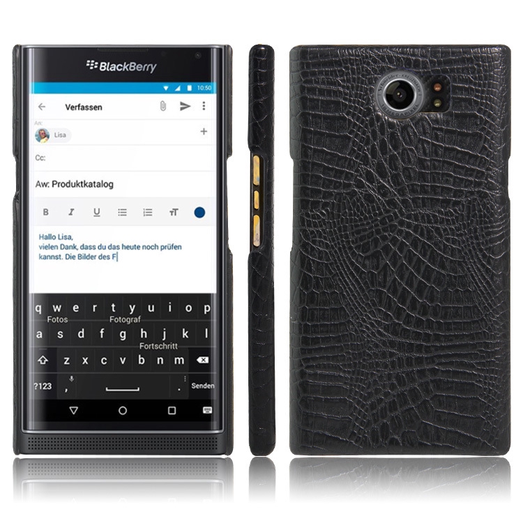 Ốp Lưng Họa Tiết Da Cá Sấu Dùng Cho Blackberry Priv