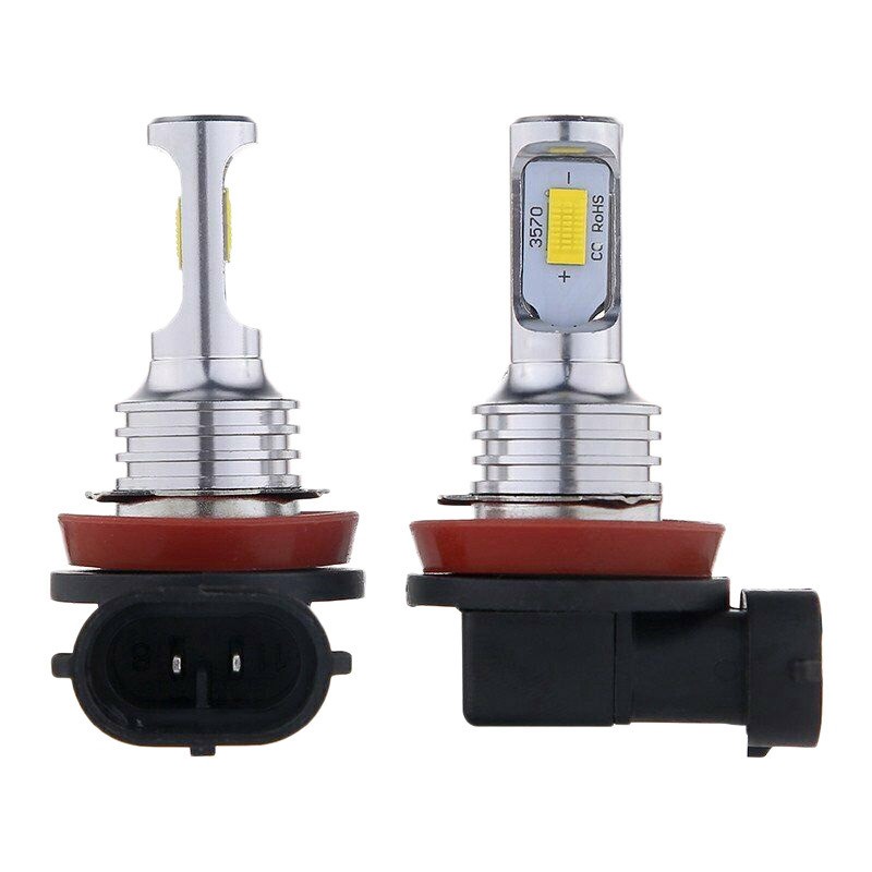 H11 H8 H16 80W 4000LM 3000K Yellow Tech LED Fog Lights Bulbs Kit