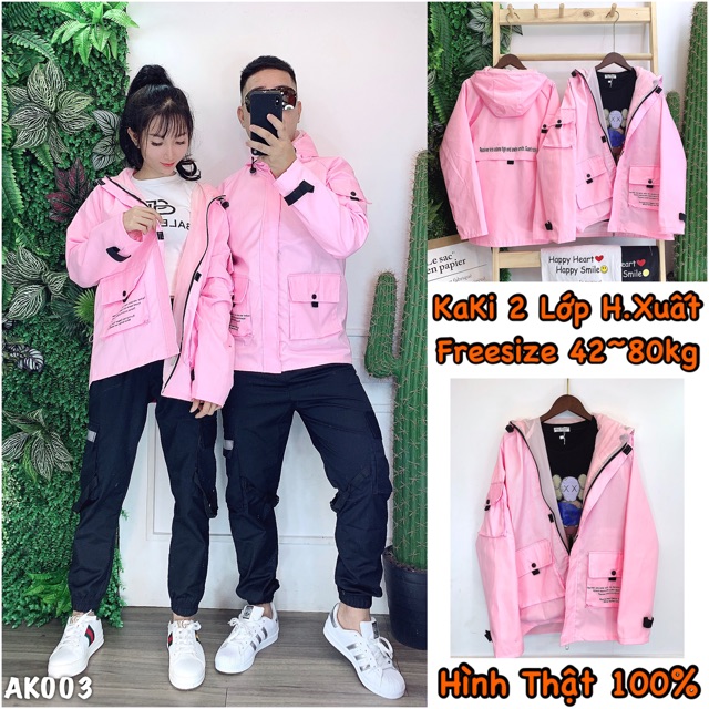 🌈𝐆𝐈𝐀́ 𝐗𝐔̛𝐎̛̉𝐍𝐆💢003 Áo Khoác Kaki - Hàng 2 Lớp Mẫu Mới Siêu Hot. Unisex - Hottrend - Giá Rẻ | BigBuy360 - bigbuy360.vn