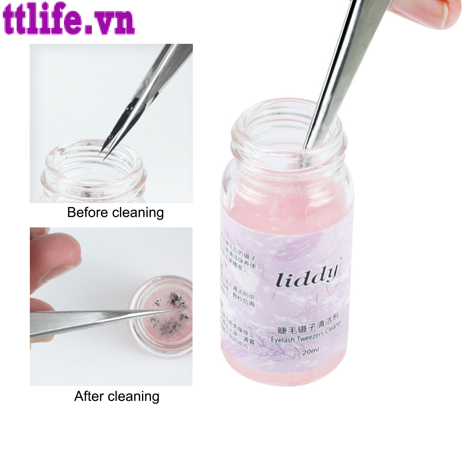 (Hàng Mới Về) Keo Tẩy Trang Lông Mi Chuyên Nghiệp 20ml