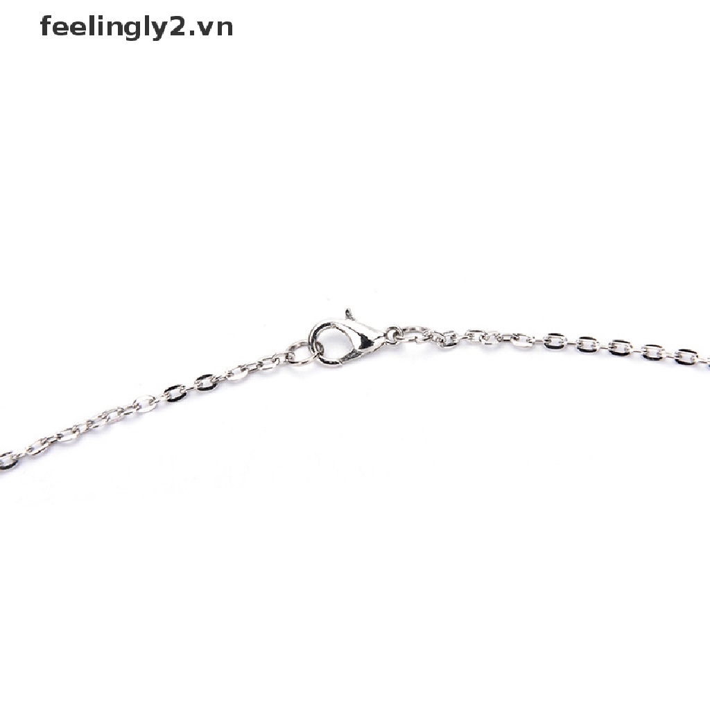 Vòng cổ Mặt Cỏ Bốn Lá Xanh Thật Làm Quà Tặng