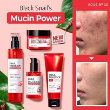 ( SNAIL) Set 4 món Some By mi Snail Truecica Miracle Repair Starter Kit