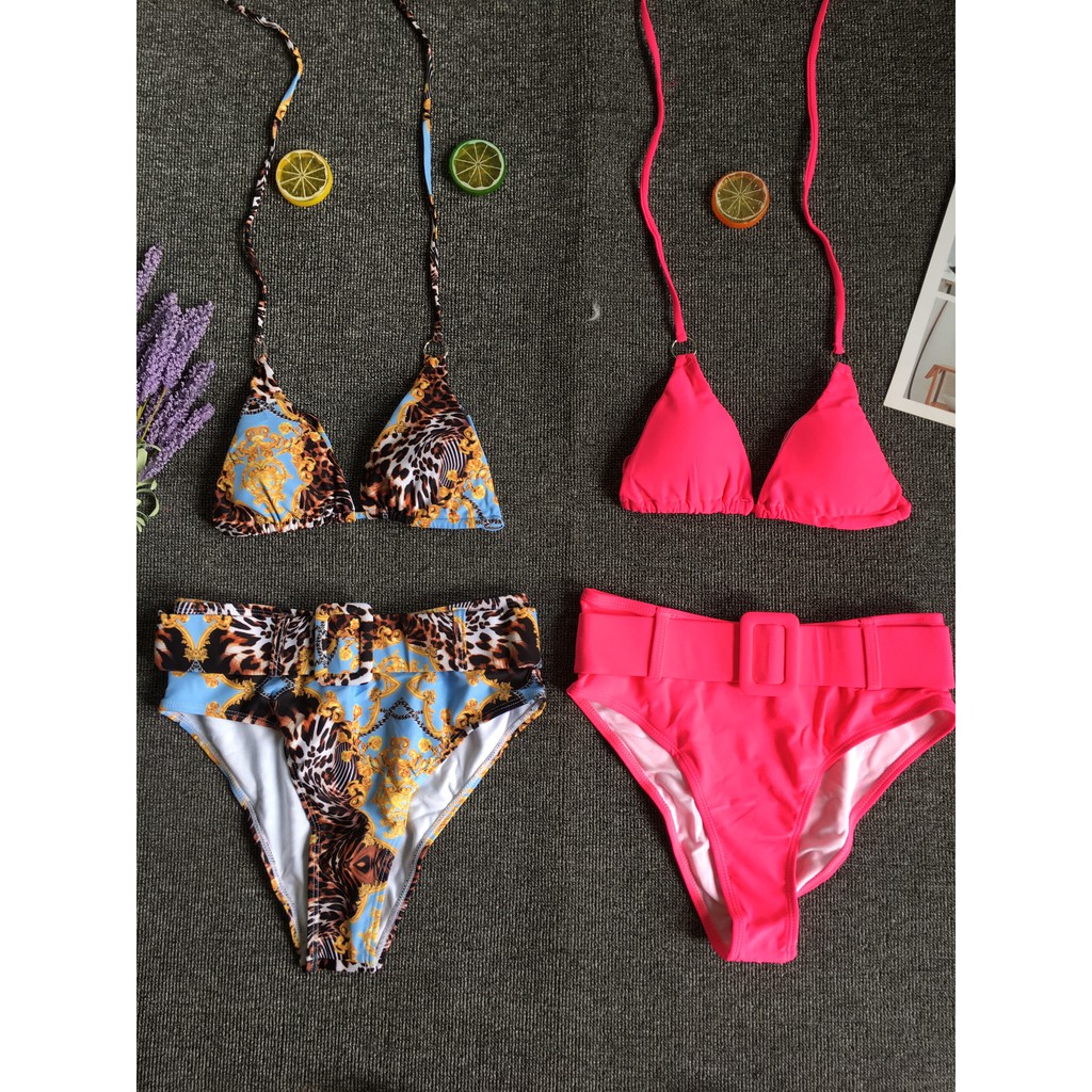 Bikini tam giác phối belt (2 màu) | BigBuy360 - bigbuy360.vn